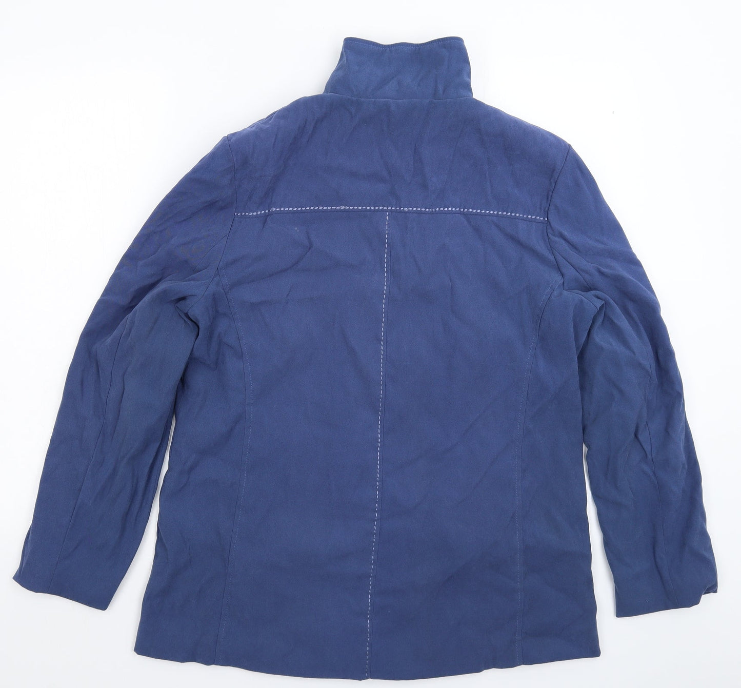 Jella di Marco Womens Blue   Jacket  Size M