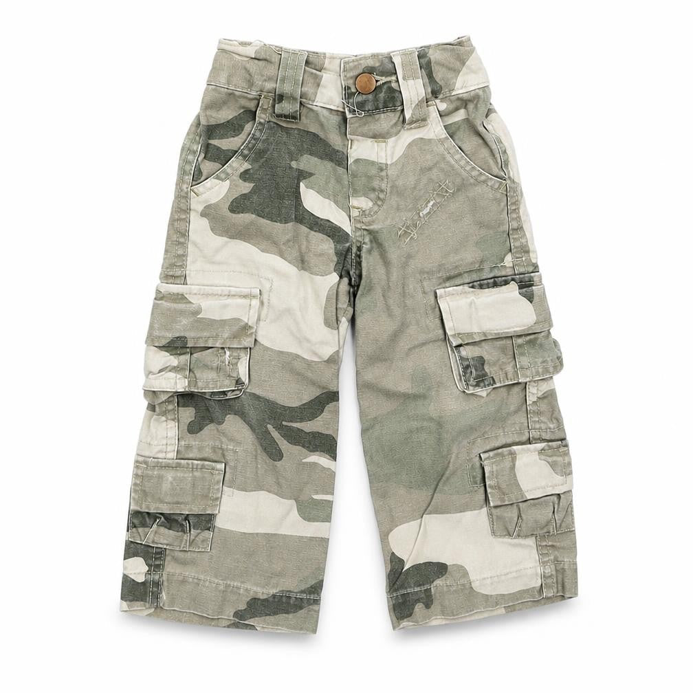St Bernard Baby Multicoloured Camouflage  Cargo Trousers Size 9-12 Months