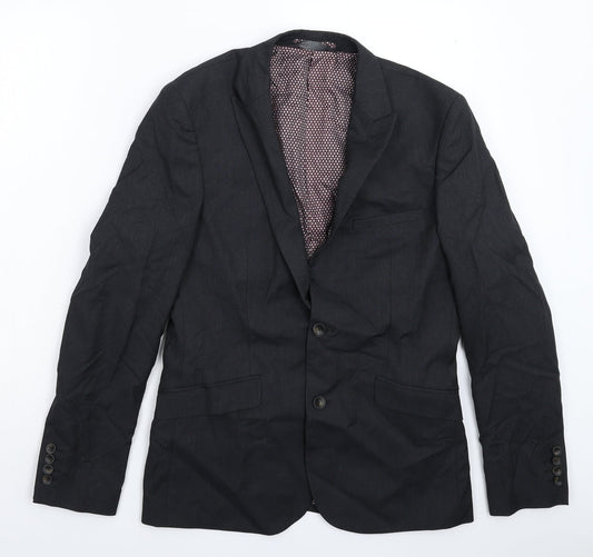 Marks and Spencer Mens Black   Jacket Suit Jacket Size 38