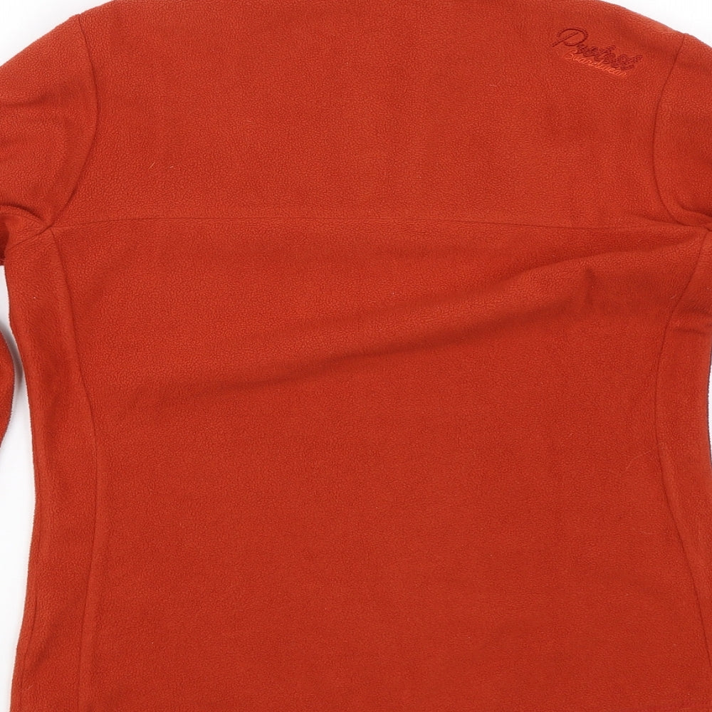 Protest Womens Orange   Pullover Sweatshirt Size 8