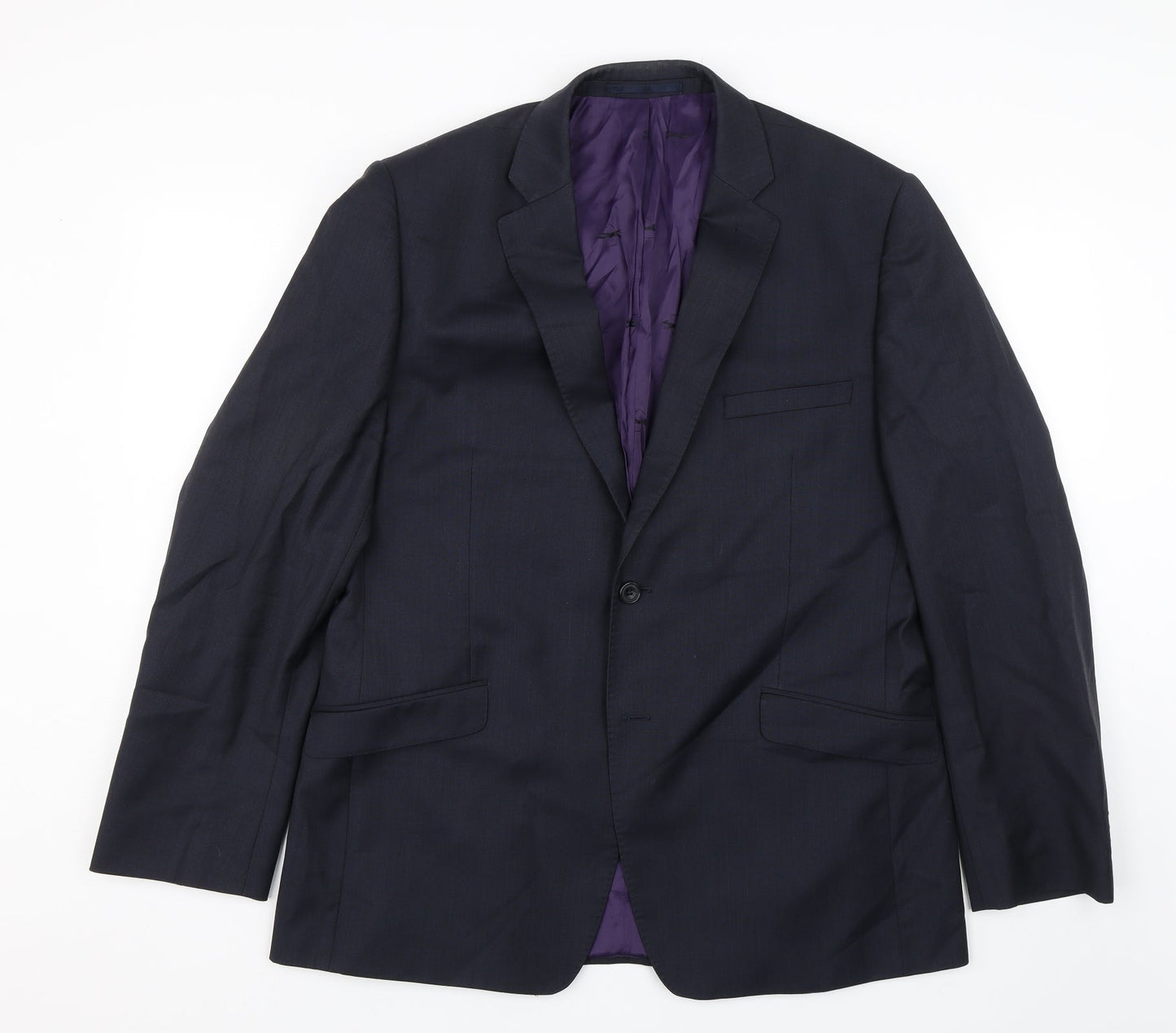 Paul Costelloe Mens Blue   Jacket Suit Size L