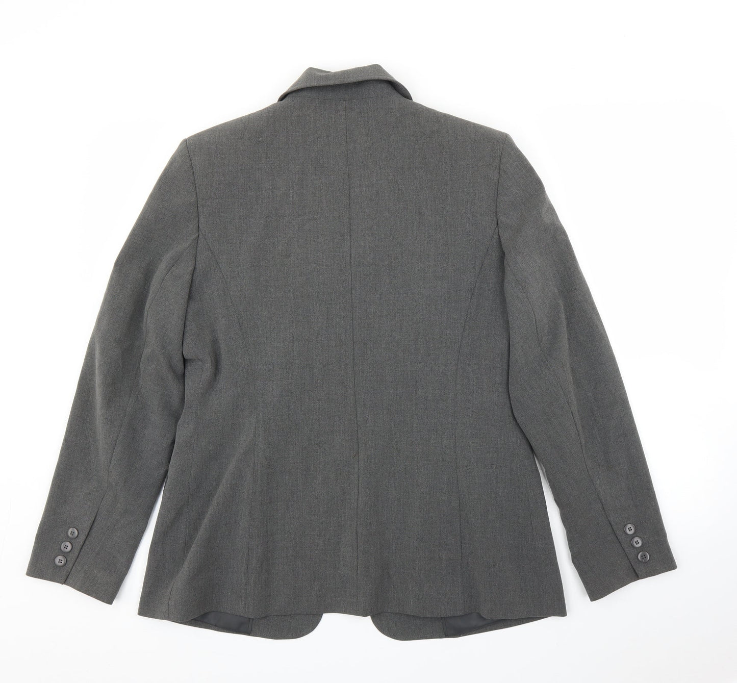 Debenhams Womens Grey   Jacket Blazer Size 12