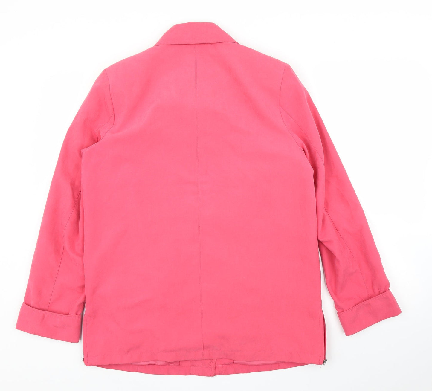 First Avenue Womens Pink   Overcoat Coat Size 10