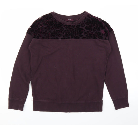NEXT Womens Purple   Pullover Jumper Size 8