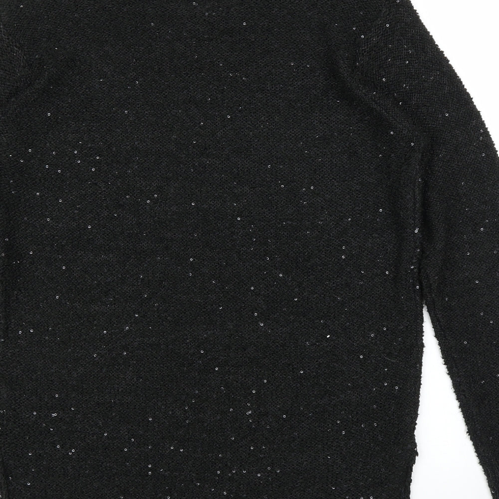 AKD A WEST Womens Black   Pullover Jumper Size 14