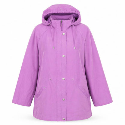 Bonmarché Womens Purple Overcoat Coat Size L