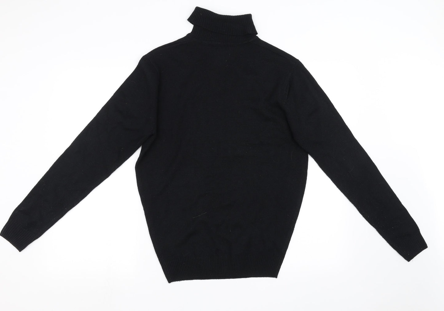 Soul Star Mens Black   Pullover Sweatshirt Size S