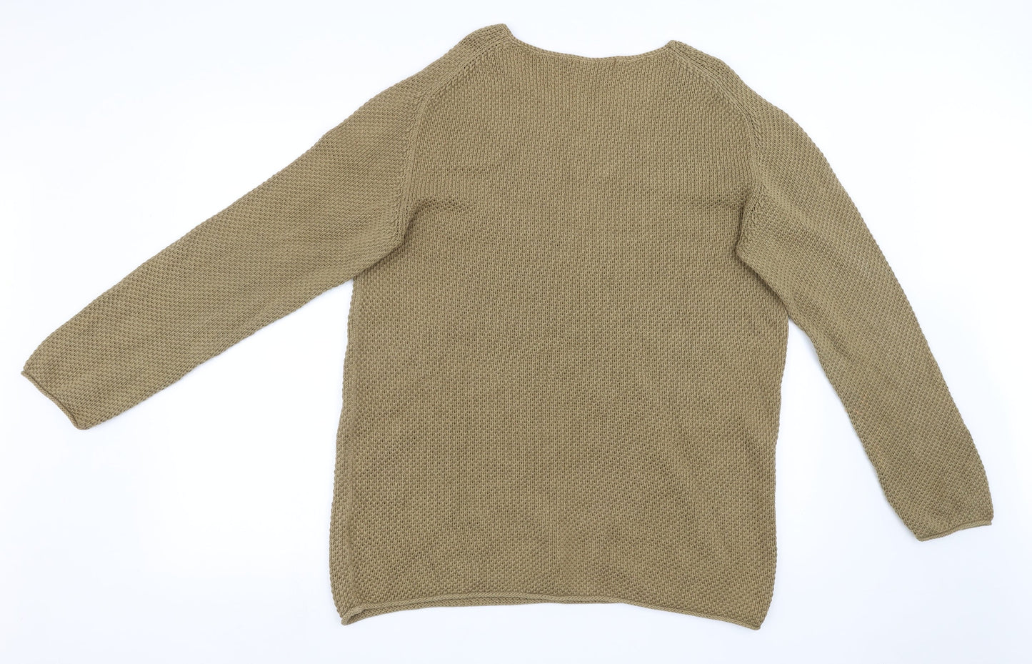 Preworn Mens Green   Pullover Sweatshirt Size L