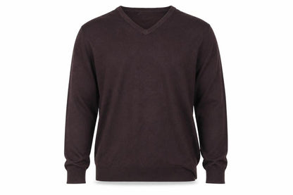 Marks & Spencers Mens Brown  Knit Pullover Sweatshirt Size XL