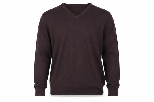 Marks & Spencers Mens Brown  Knit Pullover Sweatshirt Size XL