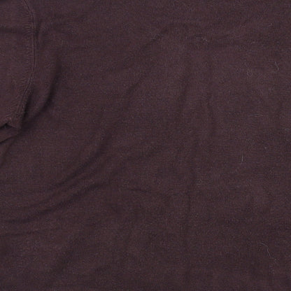 Marks & Spencers Mens Brown  Knit Pullover Sweatshirt Size XL