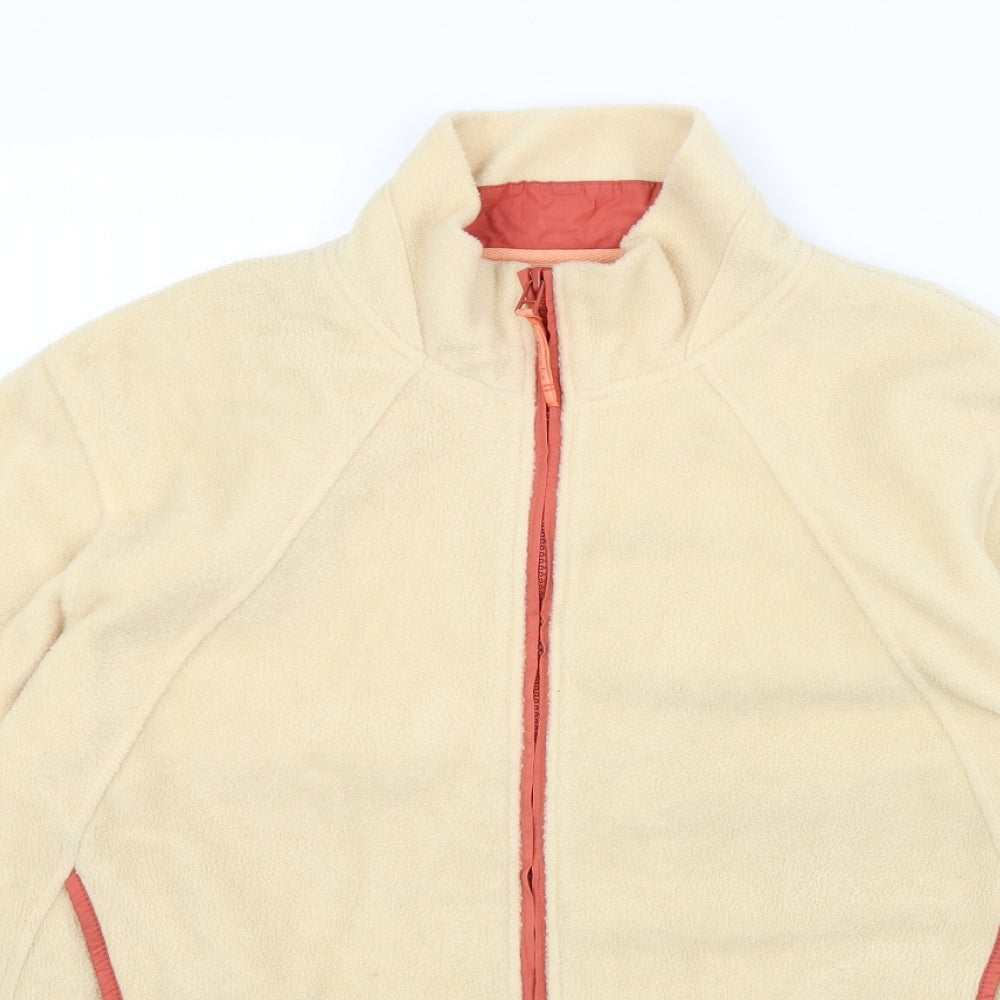 Oxford Blue Womens Yellow   Full Zip Jumper Size L