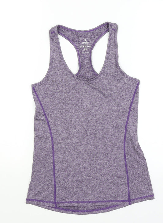 Icy Zone Womens Purple   Basic Tank Size XS