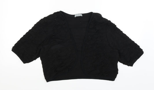 Per Una Womens Black   Wrap Jumper Size 16