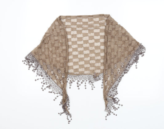 Preworn Womens Brown    Shawl/Wrap