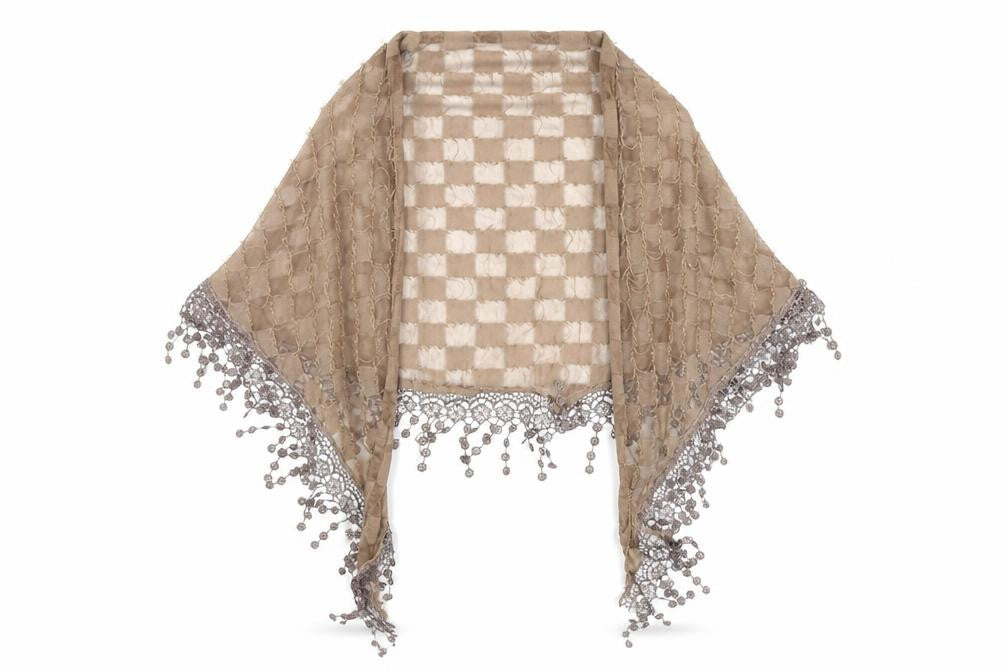 Preworn Womens Brown    Shawl/Wrap