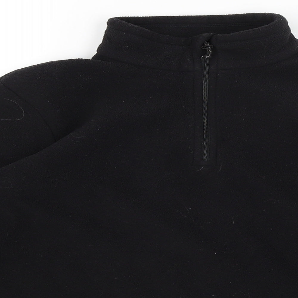 Oxylane Boys Black   Pullover Jumper Size 12 Years
