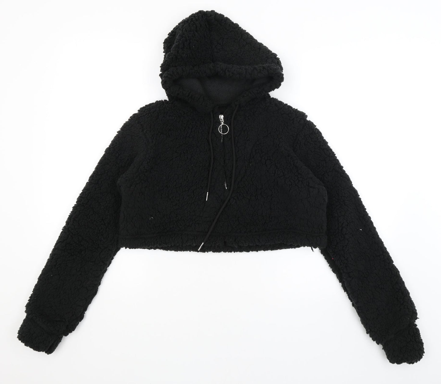 Stylewise Womens Black   Pullover Hoodie Size S