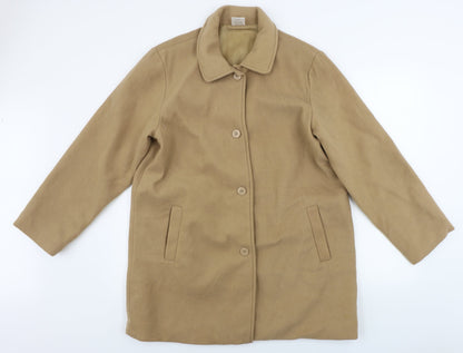Neville  Womens Beige   Jacket Coat Size 14