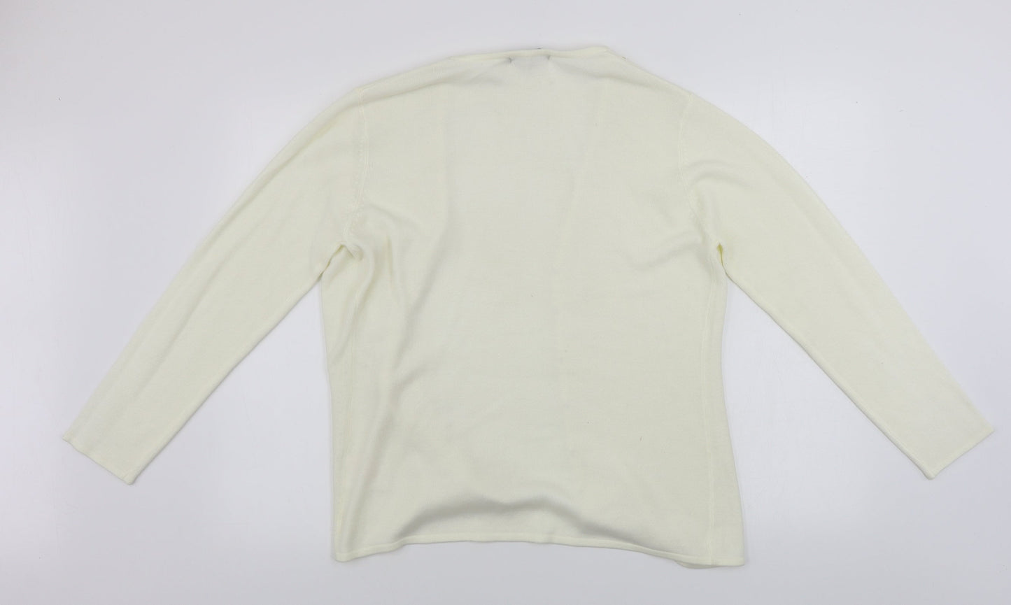 allbi nights Womens Beige   Cardigan Jumper Size 10