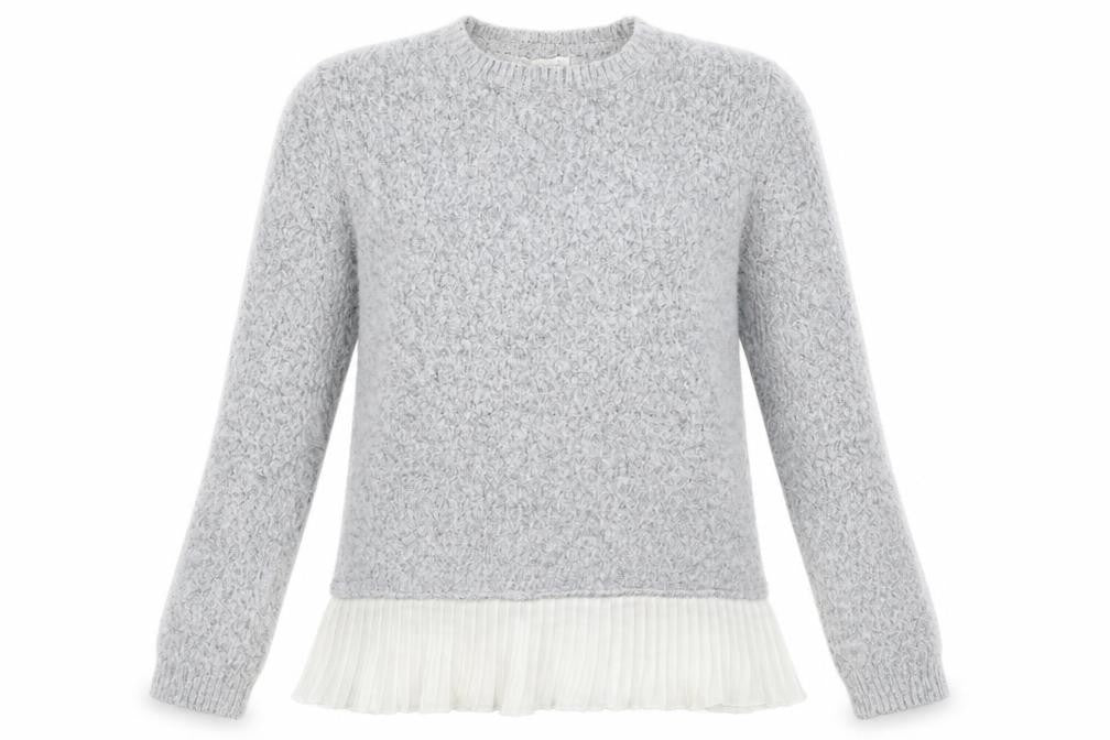 Primark  Girls Grey   Pullover Jumper Size 11-12 Years