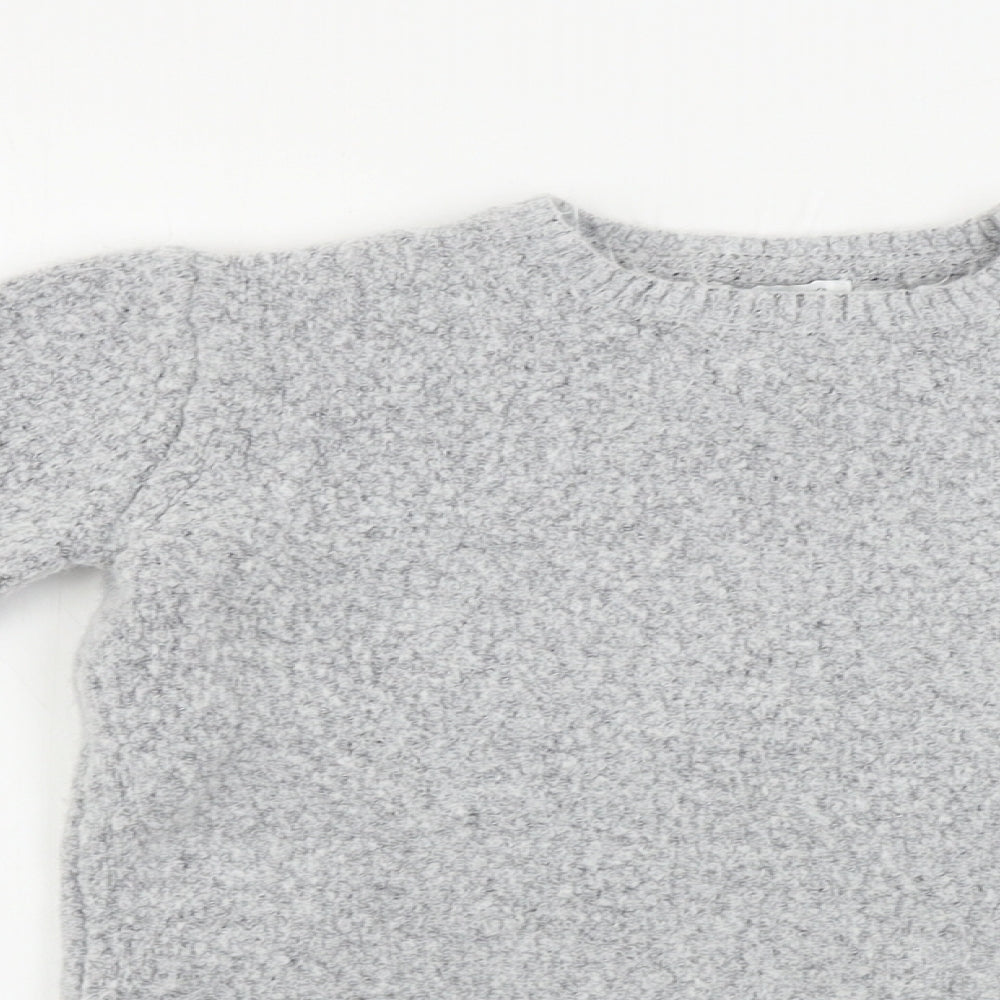 Primark  Girls Grey   Pullover Jumper Size 11-12 Years