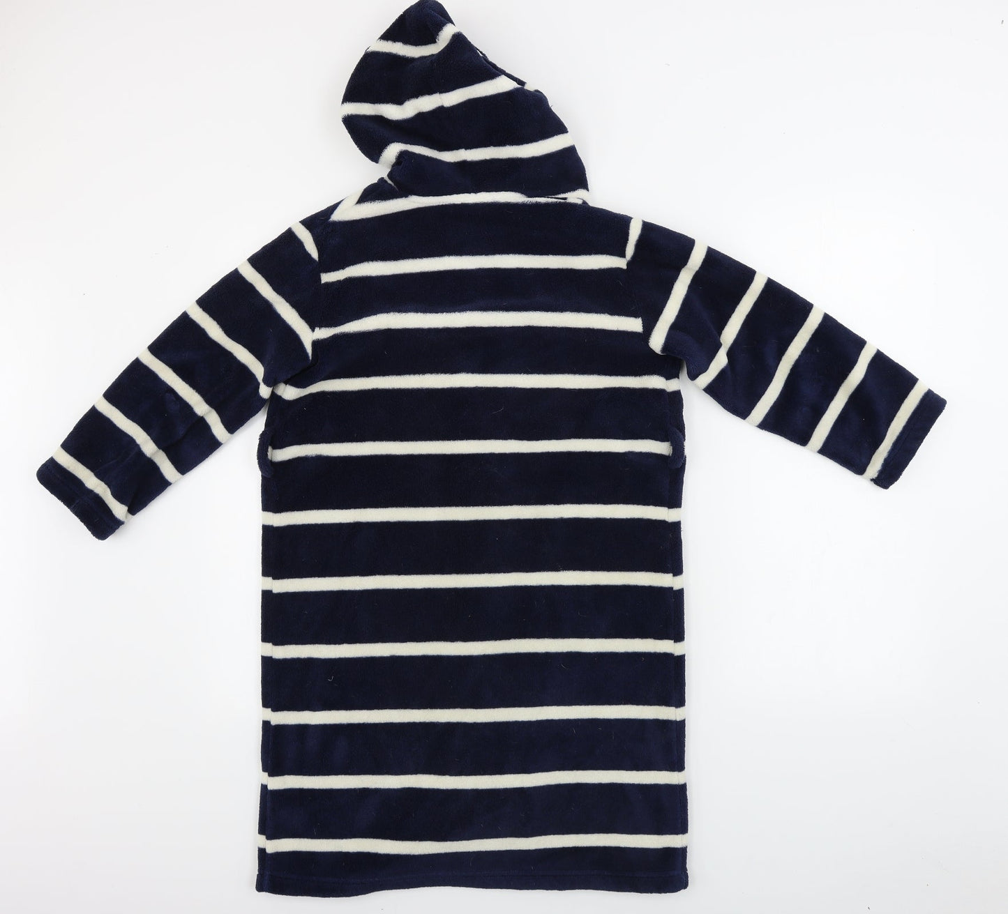H&M Girls Blue Striped   Gown Size 6-7 Years