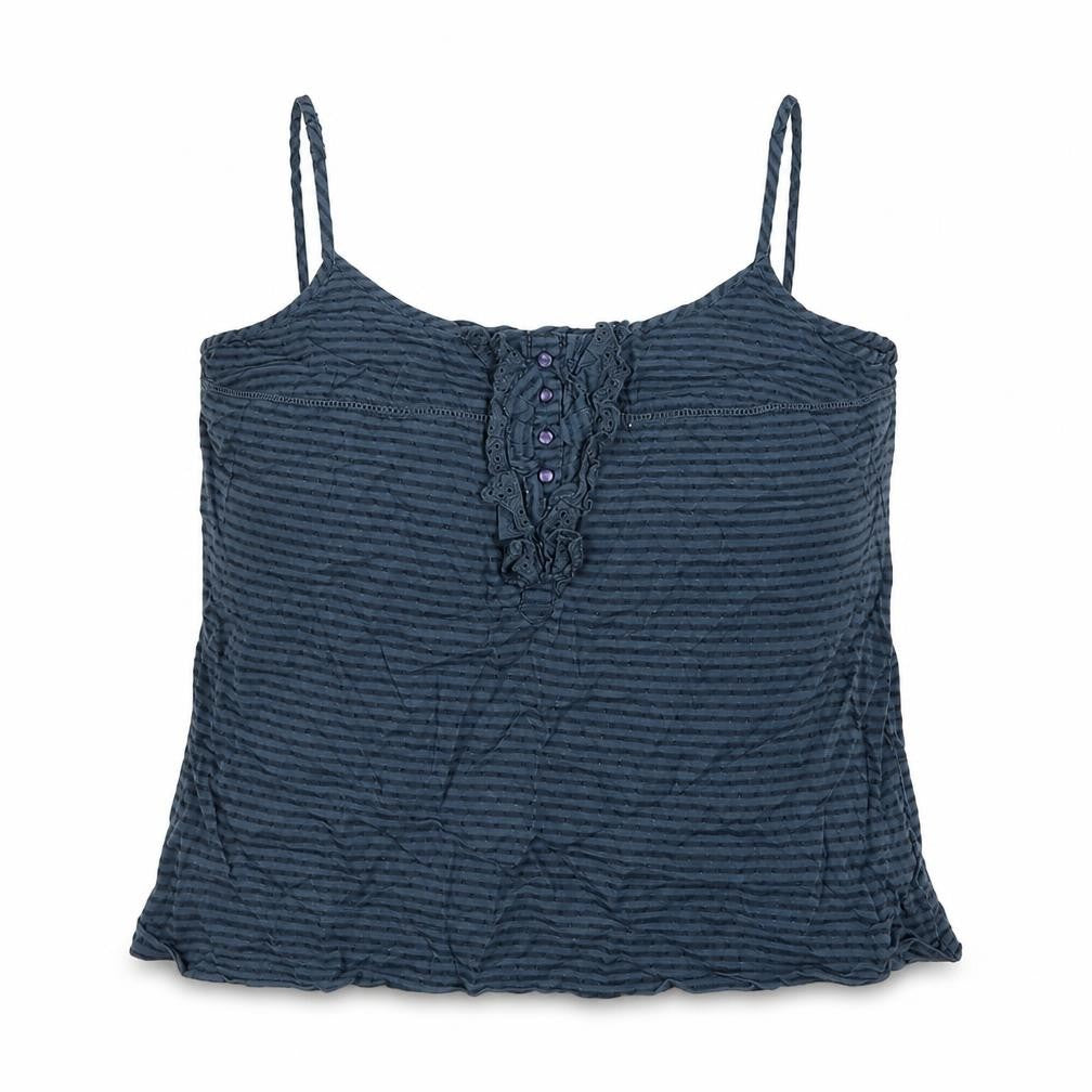 La Redoute  Womens Blue Striped  Basic Blouse Size 12