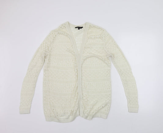 Peacocks Womens White   Cape Jumper Size 10