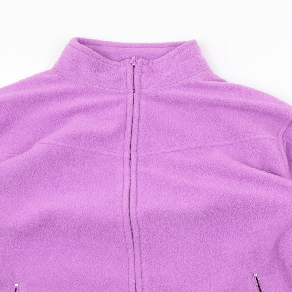 EWM Womens Purple   Jacket Coat Size M