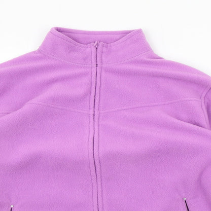 EWM Womens Purple   Jacket Coat Size M