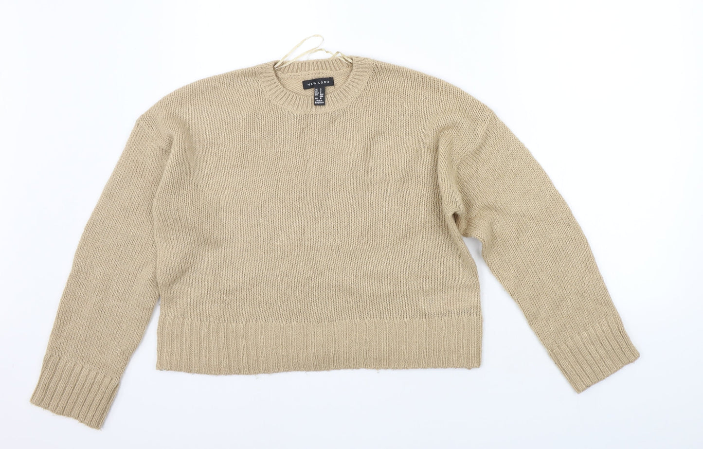 New Look Womens Beige   Pullover Jumper Size S