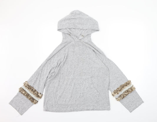 River Island Womens Grey   Pullover Jumper Size M