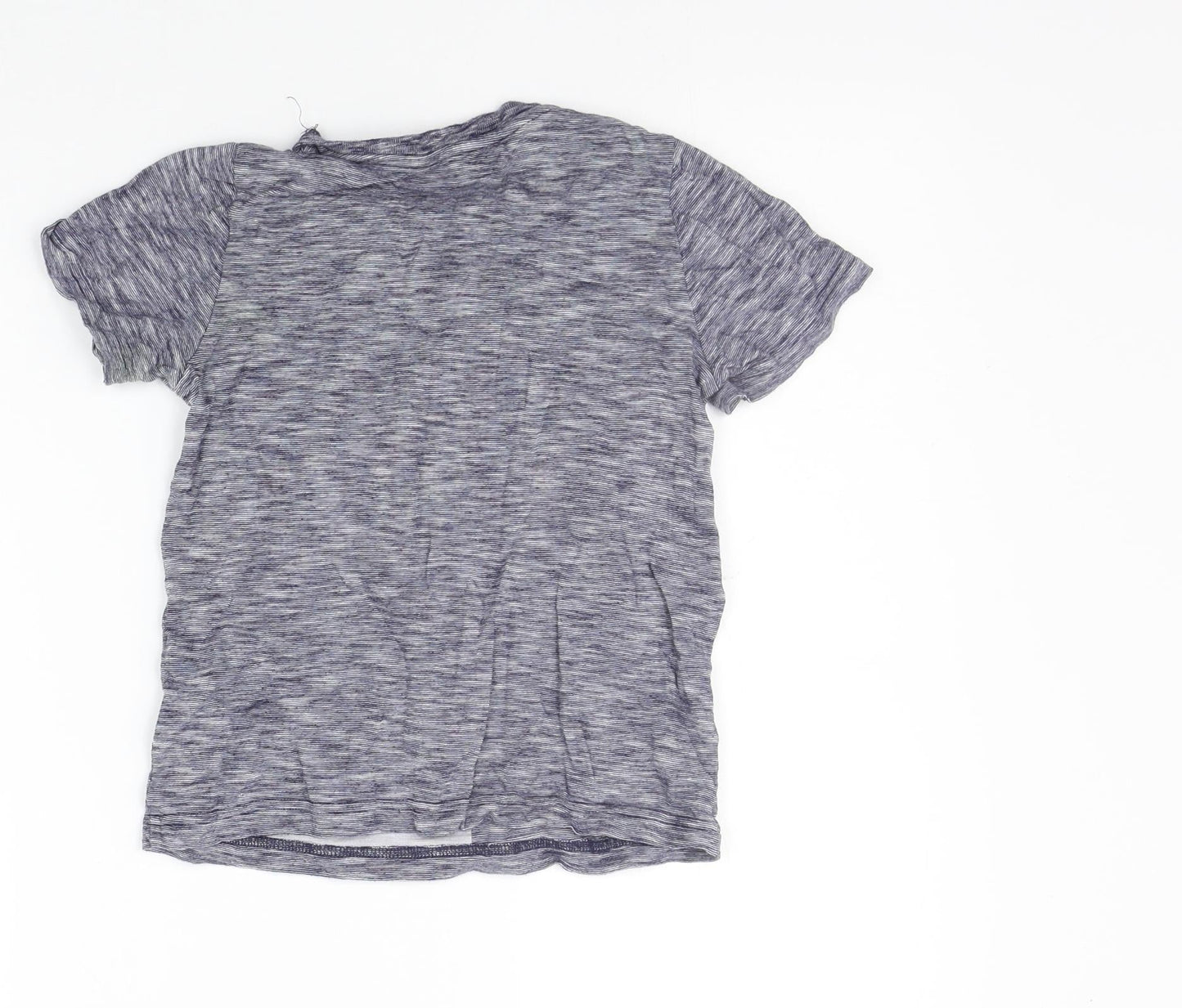 Nutmeg Boys Grey   Basic T-Shirt Size 4-5 Years  - washable mark dinosaur