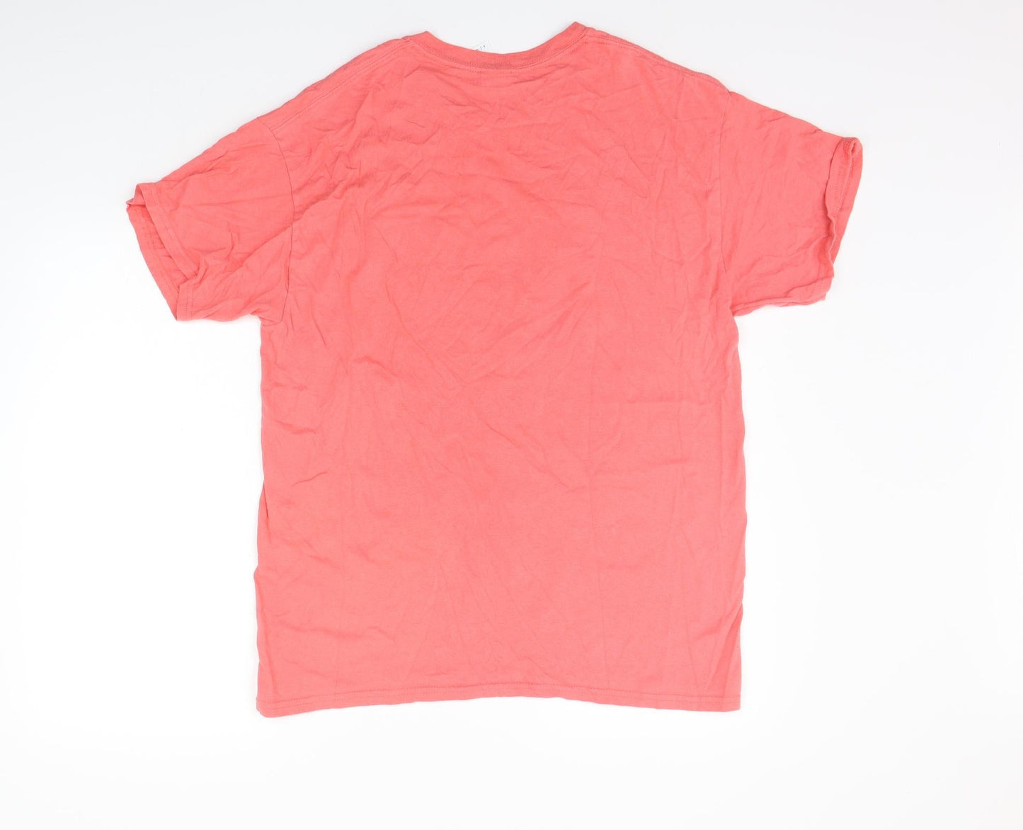 Gildan Womens Pink   Basic T-Shirt Size L