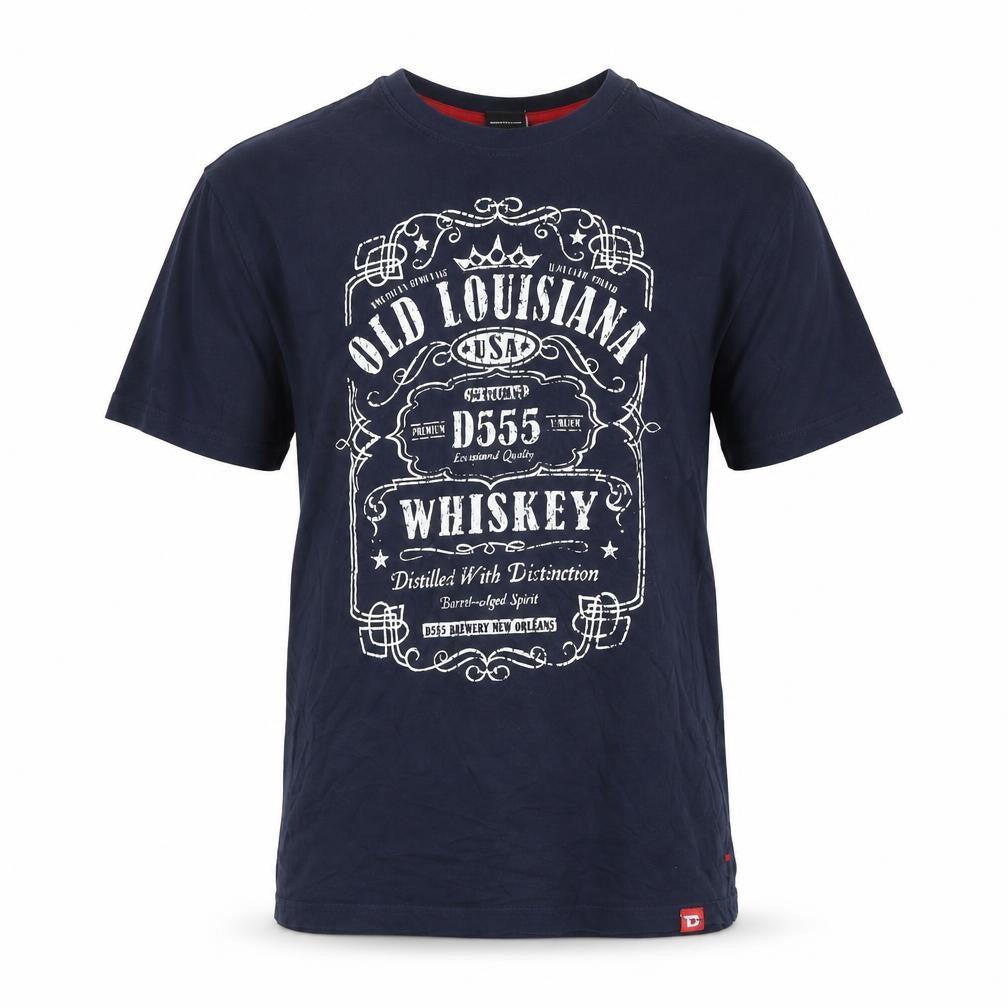 D555 Mens Blue    T-Shirt Size M