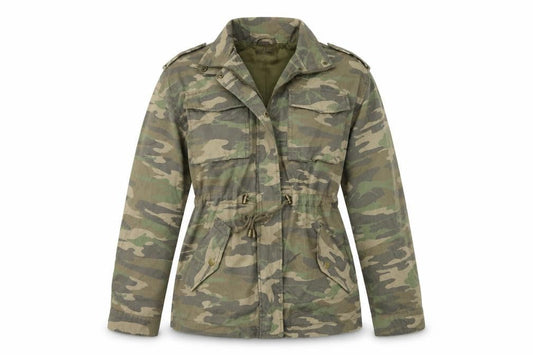 Atmopshere Womens Green Geometric  Jacket Coat Size 4