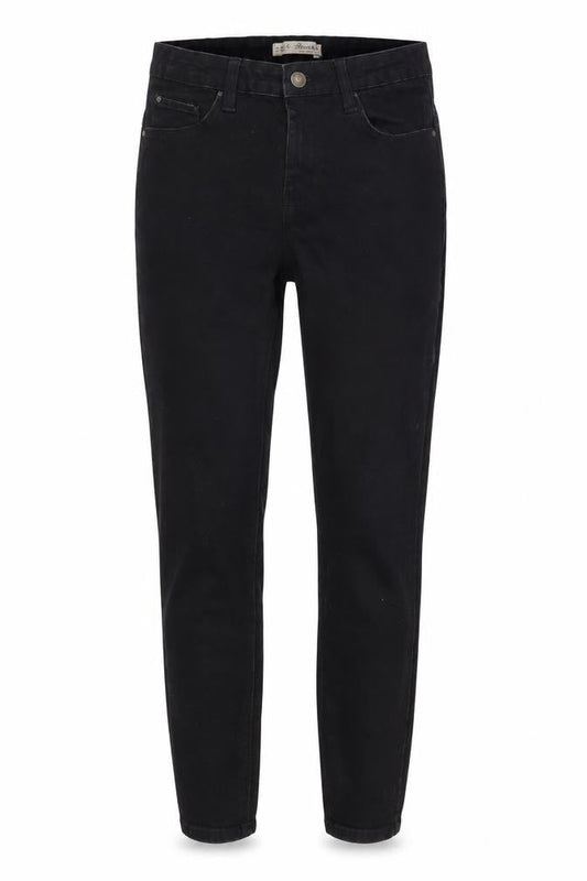 deniem co Womens Black   Straight Jeans Size 12 L28 in