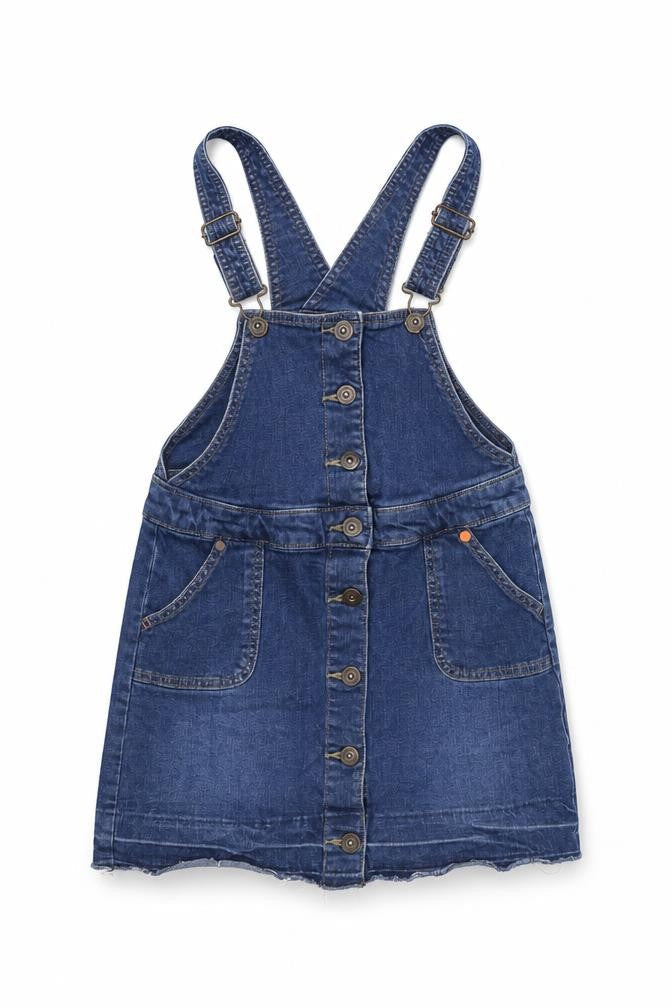 NEXT Girls Blue   Dungaree One-Piece Size 10 Years
