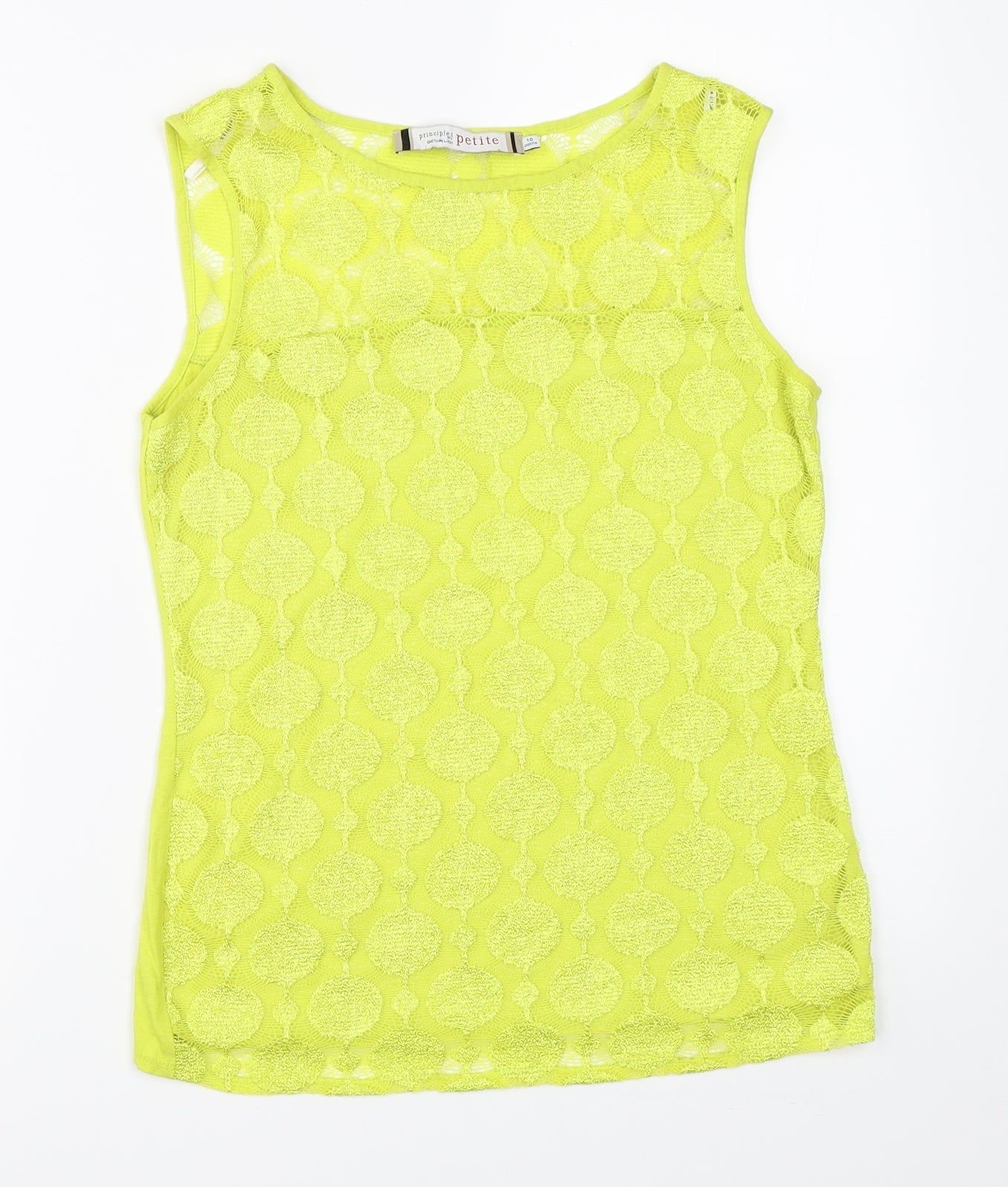 Principles Womens Green   Basic Tank Size 10