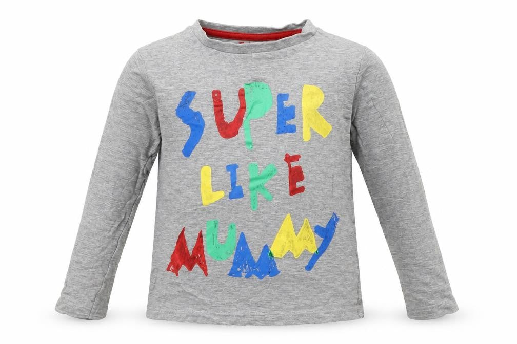 TU Boys Grey   Basic T-Shirt Size 18-24 Months