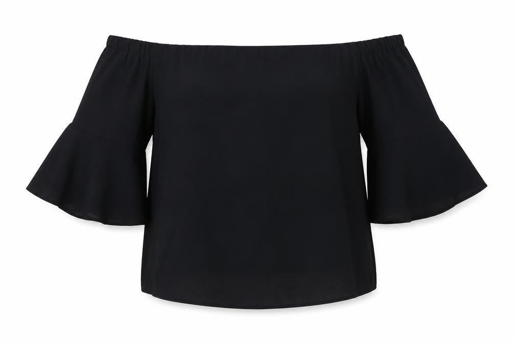 New Look Girls Black   Basic Blouse Size 15 Years
