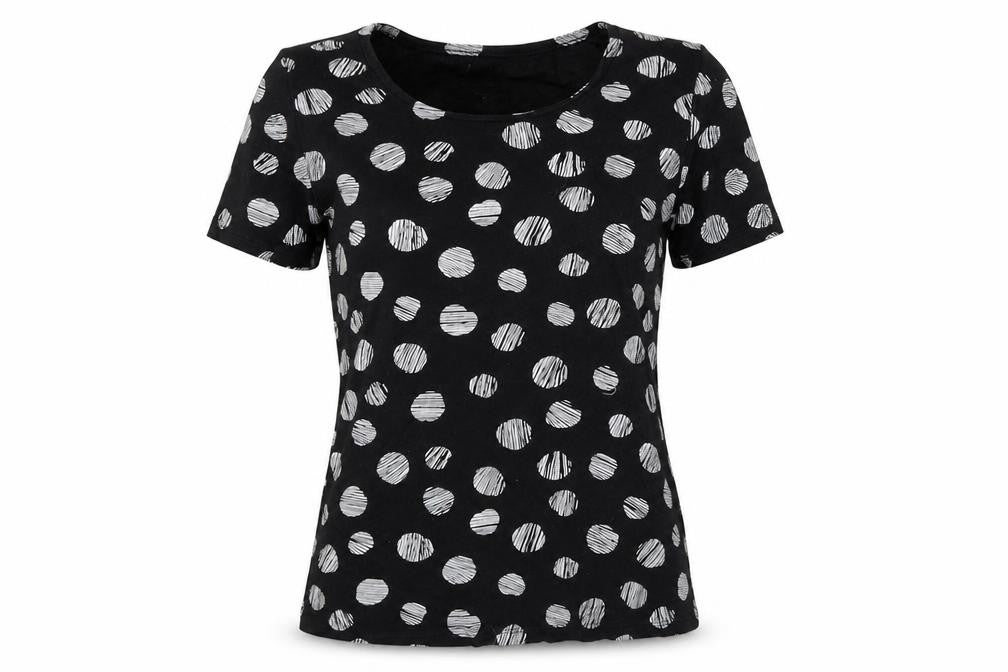 Preworn Womens Black   Basic T-Shirt Size 10