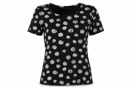 Preworn Womens Black   Basic T-Shirt Size 10