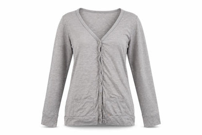 Fury Womens Grey   Cardigan Jumper Size L