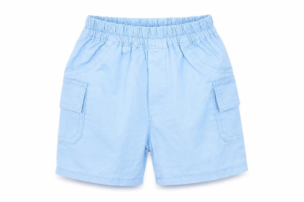 Baby C Baby Blue   Cropped Trousers Size 6-9 Months