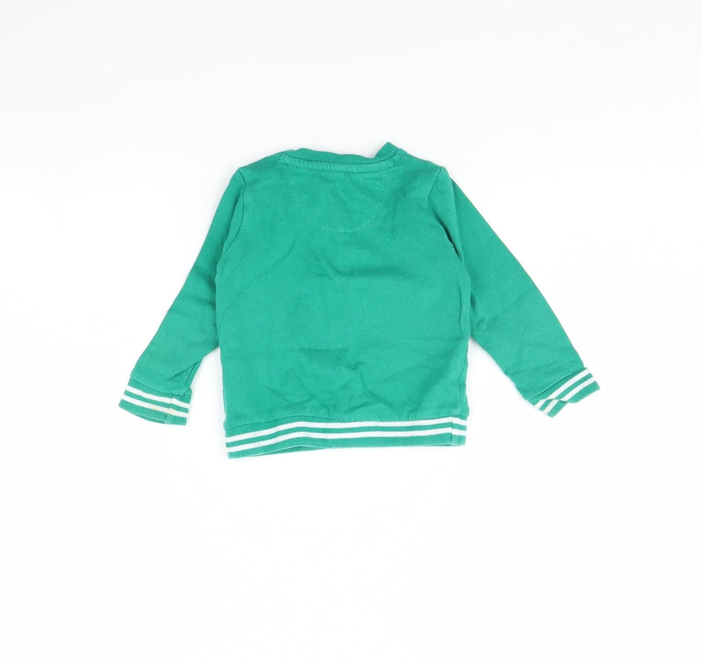 F&F Baby Green   Pullover Jumper Size 9-12 Months