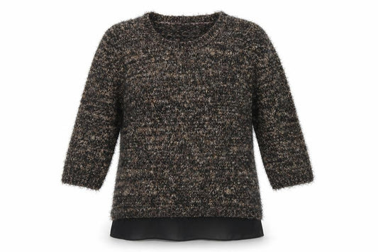 Definitions Womens Brown   Pullover Jumper Size 12