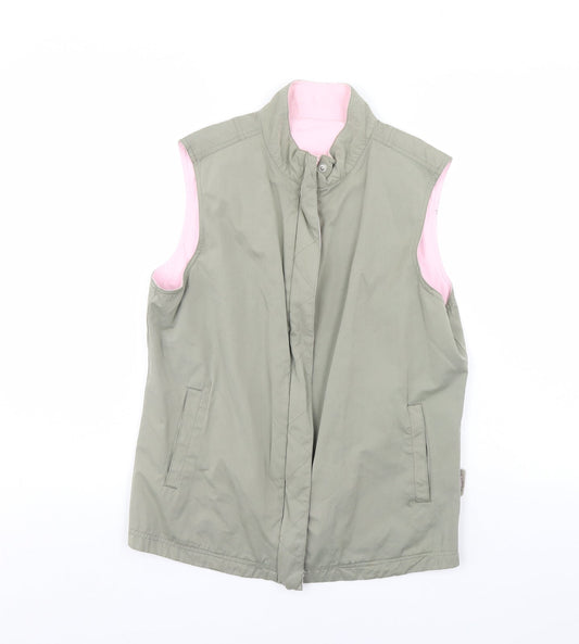 Preworn Womens Green   Gilet Jacket Size 12