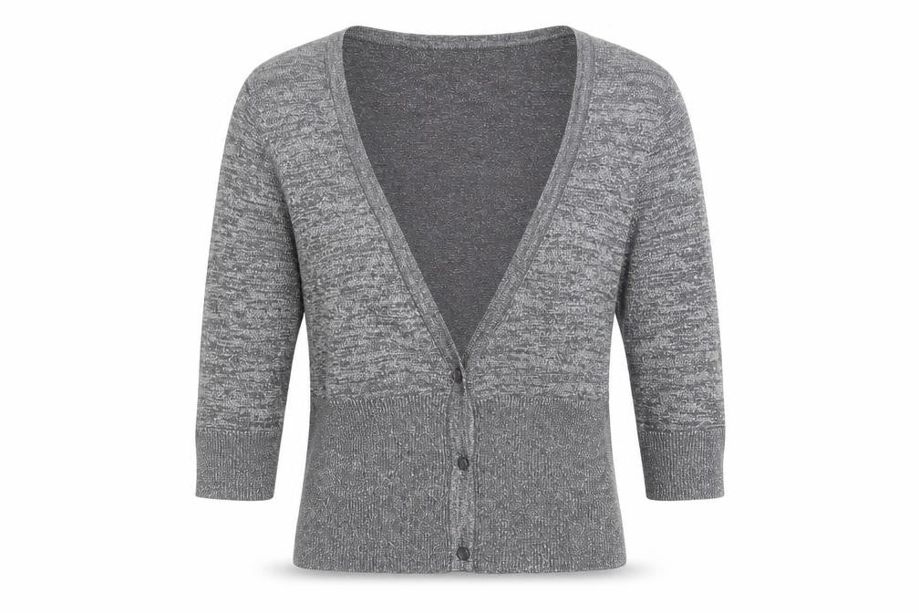 MK Womens Grey   Cardigan Jumper Size 8